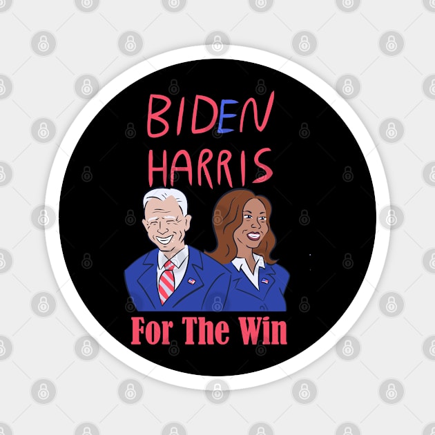 Biden harris For the win Magnet by iniandre